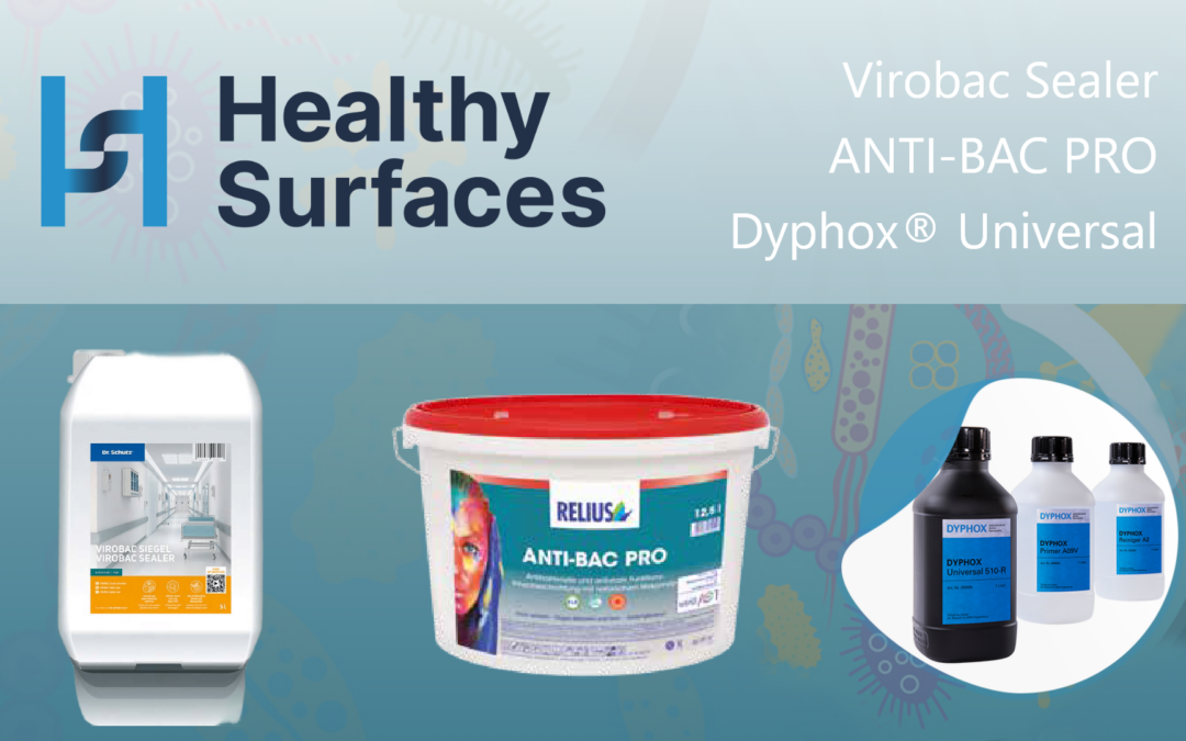 Dyphox, RELIUS ANTI-BAC PRO & Virobac: Next-Gen Antimicrobial Solutions by Healthy Surfaces